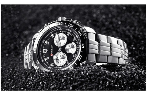 Relógio Curren Masculino Importado Original 8077 Nota Fiscal