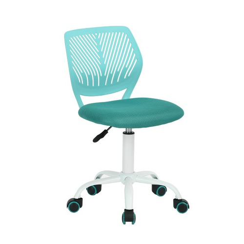 Silla De Oficina Altura Ajustable Carnation Turquesa