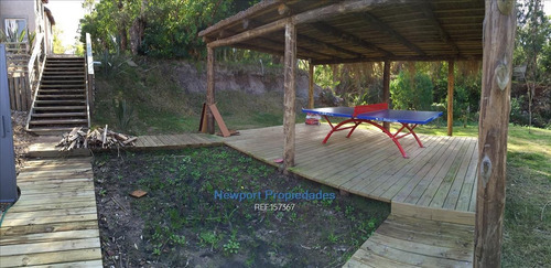 Casa 3 Dorms + Serv, 3 Baños, Parrillero, Hogar, Equipada!