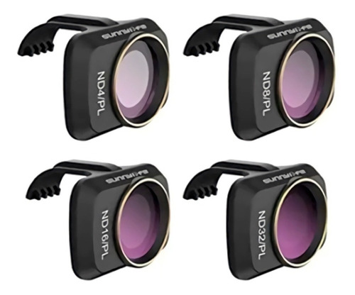 Imagen 1 de 9 de Dji Mavic Mini, Mini 2, Set De 4 Filtros Ndpl 4, 8, 16, 32
