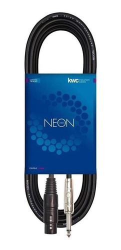 Profesional Neon Kwc 112 Cable Canon Plug 1/4 9mts 