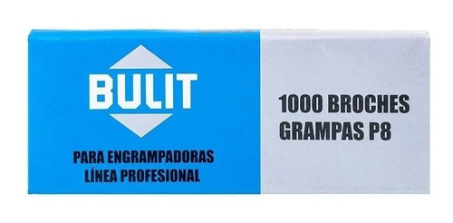 Broches - Grampas Bulit P8 Pro - 5 Cajas De 1000 Unidades