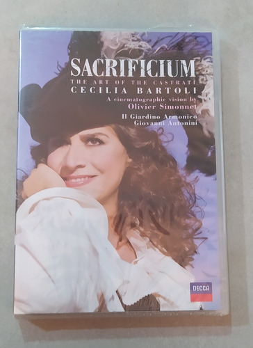 Dvd Cecilia Bartoli - Sacrificium - Lacre De Fabrica