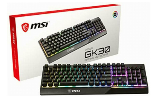 Msi - Teclado Para Juegos Con Retroiluminación Rgb