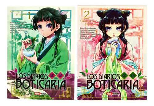 Los Diarios De La Boticaria N. 1 Y 2 Manga Panini Pack