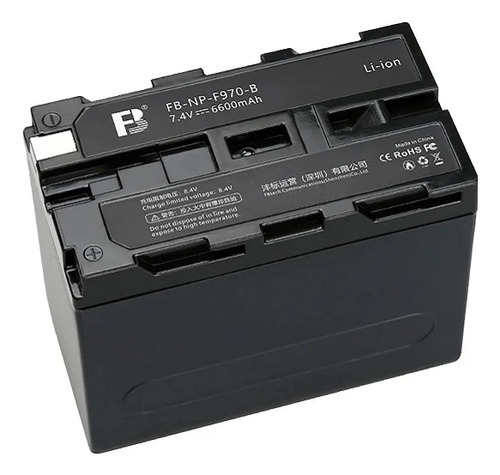 Batería Np F970 - F950 / F960 (6600mah) P/ M0nitores Luz Led