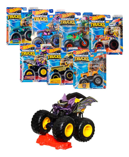 Monster Trucks Hot Wheels Variedades  - Mattel