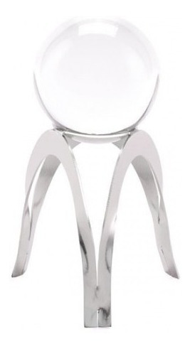 Accesorio Decorativo Silver Orb Grande - Plata Këssa Muebles