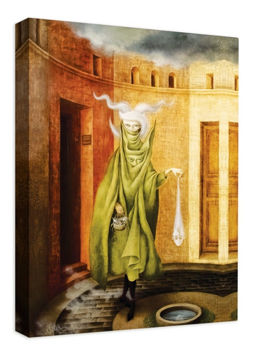 Cuadro Mujer Saliendo Del Psicoanalista Remedios Varo