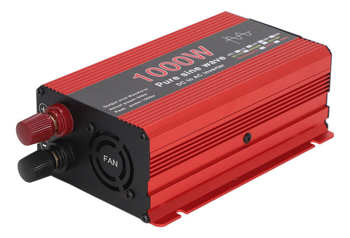 Inversor De PotĂȘncia 1000w Pure Sine Dc 12v Para Ac 220v Sob
