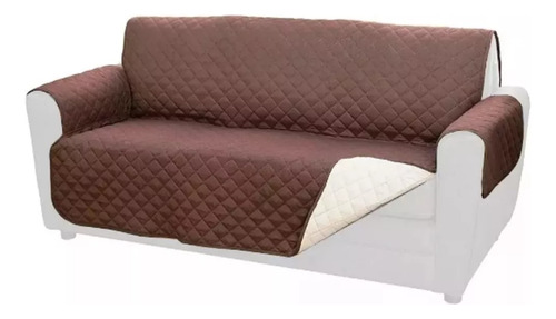 Funda Cubre Sofa  Cobertor Reversible Sillon De 3 Cuerpos