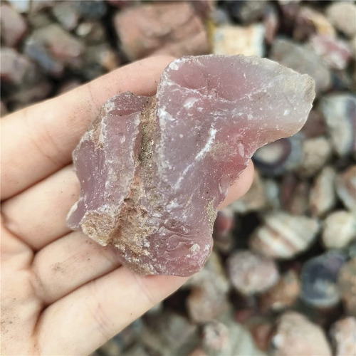 Piedra Cristal Natural Cornalina Aspera Agata Roja Para