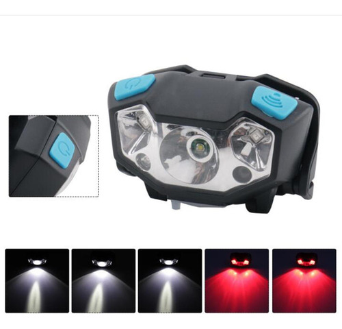 Linterna Frontal Led, Linterna Frontal Recargable Usb Con