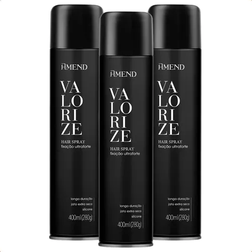Amend Amend Hair Spray Valorize Jato Seco 400ml