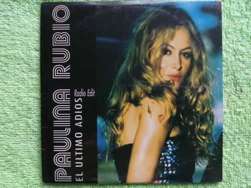 Eam Cd Maxi Single Paulina Rubio El Ultimo Adios 2001 Promo