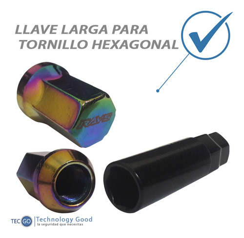 Seguro De Rueda Tuning Tornasol Rays 1.25