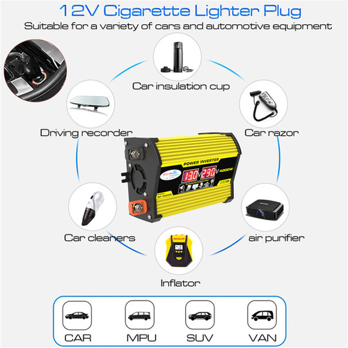 Y Inversores Ac110/220 Volt Inversores Sinewave Dc12volt