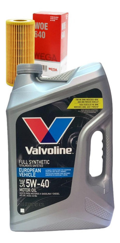 Aceite Valvoline 5w40 X 5 + Filtro Aceite Audi A3 Ii - A4 Ii