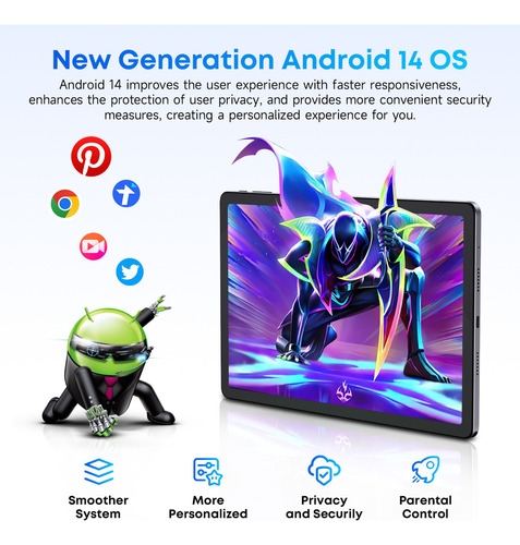 Tablet Chuwi Aupad 10.95 8gb 128gb Android 15 Sim 4g Lte Gps