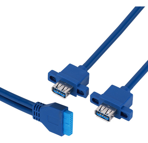 Cable De Montaje Usb Usb 3.0 De 19 Pines A 2af Del Panel Fro