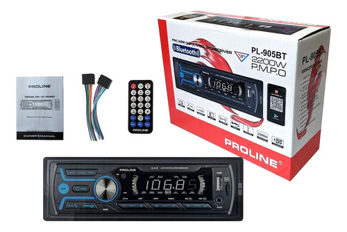 Radio Bluetooth Auto Proline Pl-905bt