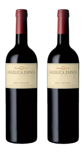 Vino Angelica Zapata Cabernet X2 Botellas 750ml Envio Gratis