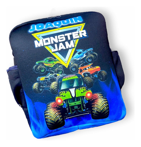 Mochila Personalizada Monster Jam Tamaño Grande