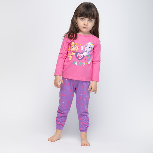 Pijama Niña Skye Happy Fucsia Paw Patrol