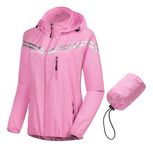 Creatmo Us Chaqueta Impermeable Plegable Para Mujer, Chaquet