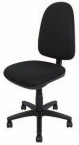 Imagen 4 de 4 de Silla Secretarial Prestige Ruedas Sistema De Reclina Negra
