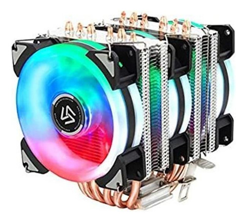 Alseye Cpu Cooler, 3.543 En La Cpu Rgb Ventilador 6 Heatpipe