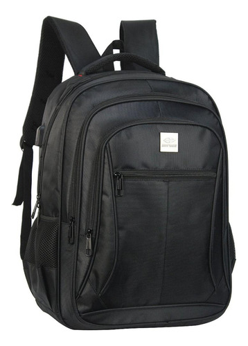 Mochila Notebook Escolar Preta Mormaii 32 Litros Mor-0191