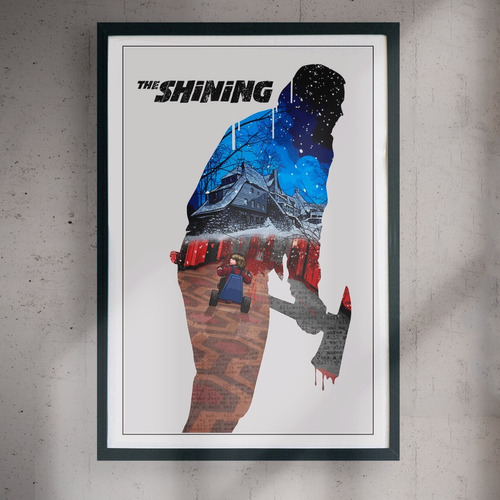 Cuadro 60x40 Películas - The Shining / Resplandor Poster Art