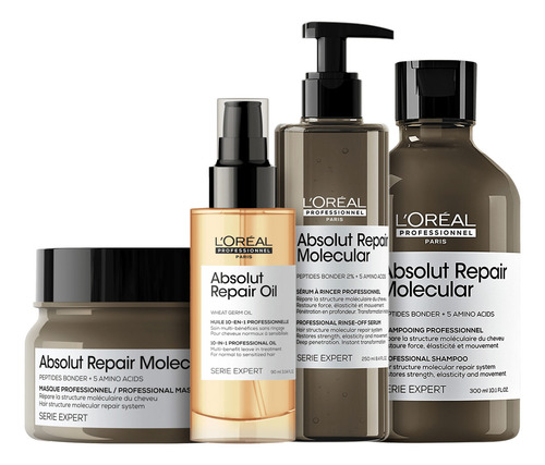 L'Oréal Professionnel Kit Tratamento do cabelo maciez, força e resistência, brilho, maleabilidade de 4mL 4g