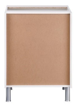 Mueble De Cocina Bajo De 60 Cm - Melamina - Mdp