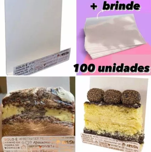 Ideia Embalagens  Slice Cake – o que é, como fazer e como vender