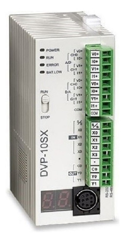 Plc Dvp10sx11t 24v 4 In Digital 2 Out Transistor 2ai/2ao