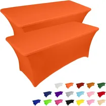 Comprar Mantel Ajustable Para Mesa Rectangular De Eventos 6ft