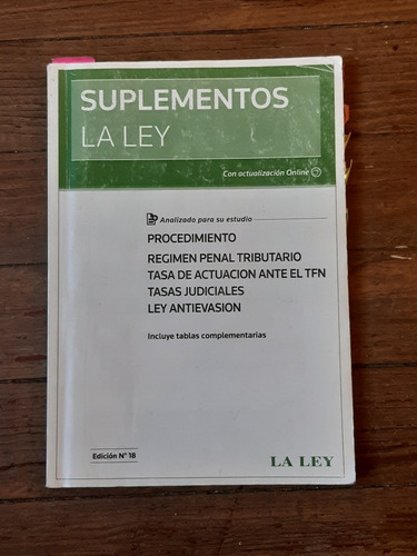 Libro Suplementos La Ley - Regimen Penal Tributario