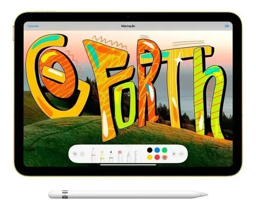 Apple Ipad 10ª Geração 64gb Azul Pronta Entrega Com Nfe Novo