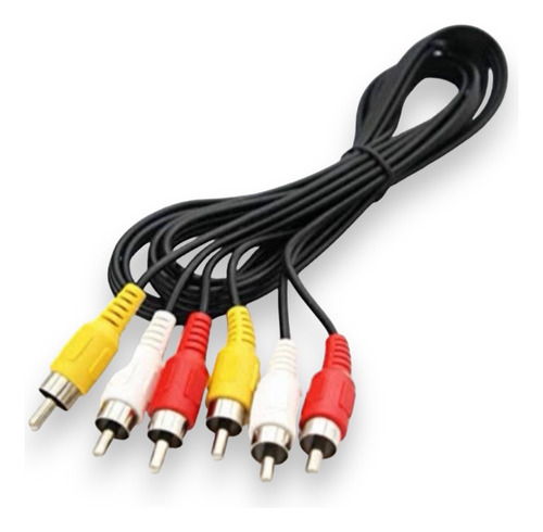 Cable Rca A Rca 150cm Video Set 3 Pzas