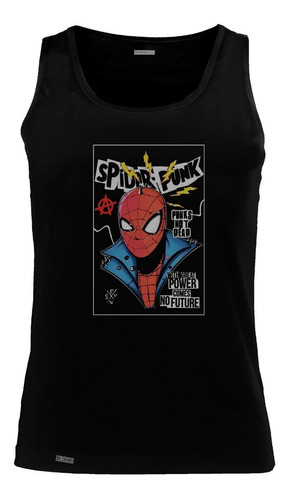 Camiseta Esqueleto Spider-man Hombre Araña Punk Art Sbo 