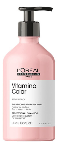 Shampoo Vitamino Color Cabello Teñido Loreal Pro 500 Ml