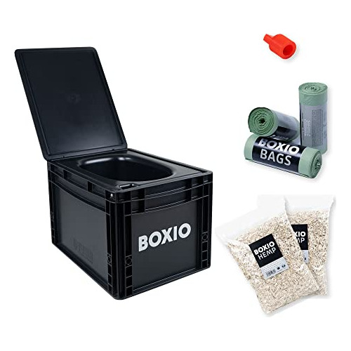 Boxio Toilet Plus - Kit Básico De Inodoro De Compostaje, Ino