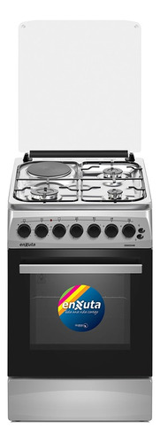 Cocina Combinada 3 Hornallas Y 1 Disco -inox - Origen Europa