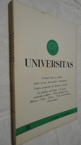 Revista Universitas - Nro 31 - Octubre 1973