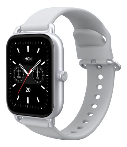 Reloj inteligente Haylou Rs4 Bluetooth 5.1 con pantalla de 1,78 pulgadas, color plata, pulsera, color plata