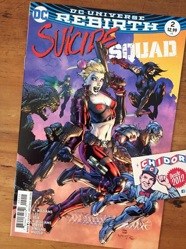 Comic - Suicide Squad 2 Jim Lee Scott Williams Alex Sinclair