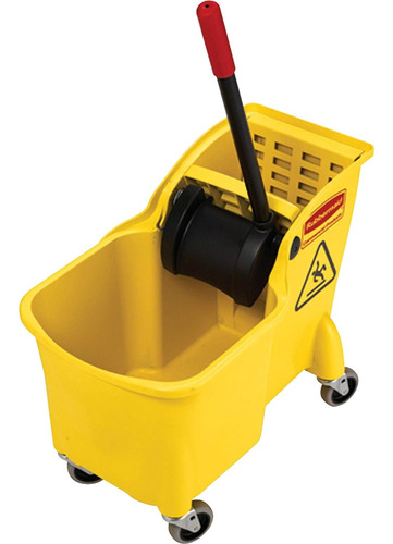 Cubeta Con Exprimidor Rubbermaid Tandem 29.3 Litros 7380