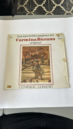 Lp. Clemencic Consort. Carmina Burana. 1981